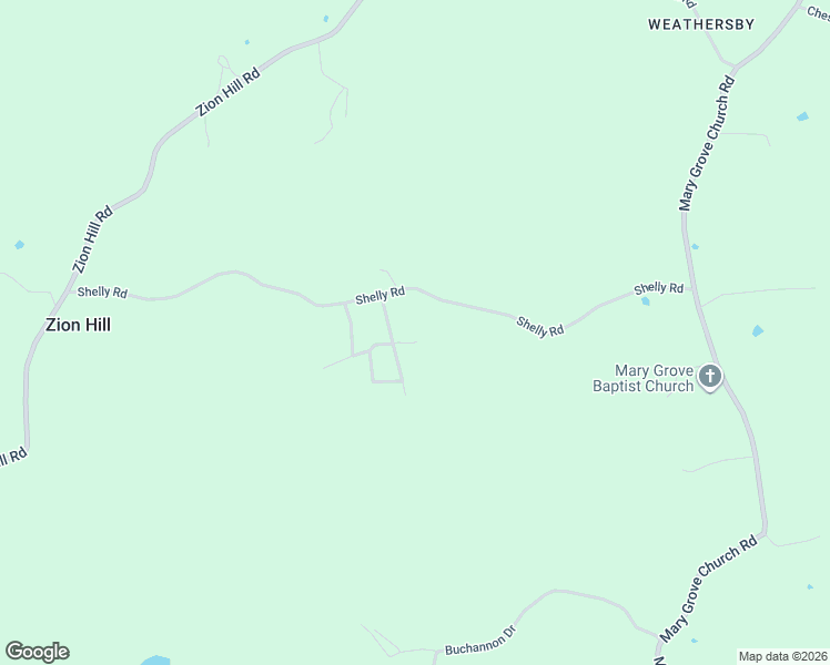 map of restaurants, bars, coffee shops, grocery stores, and more near 129 Leobia Womack in Mendenhall