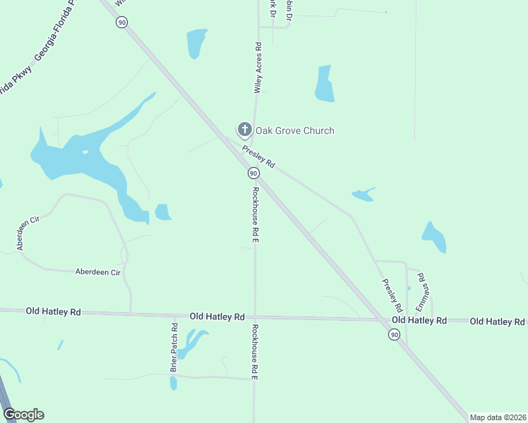 map of restaurants, bars, coffee shops, grocery stores, and more near 860 Rockhouse Road East in Cordele