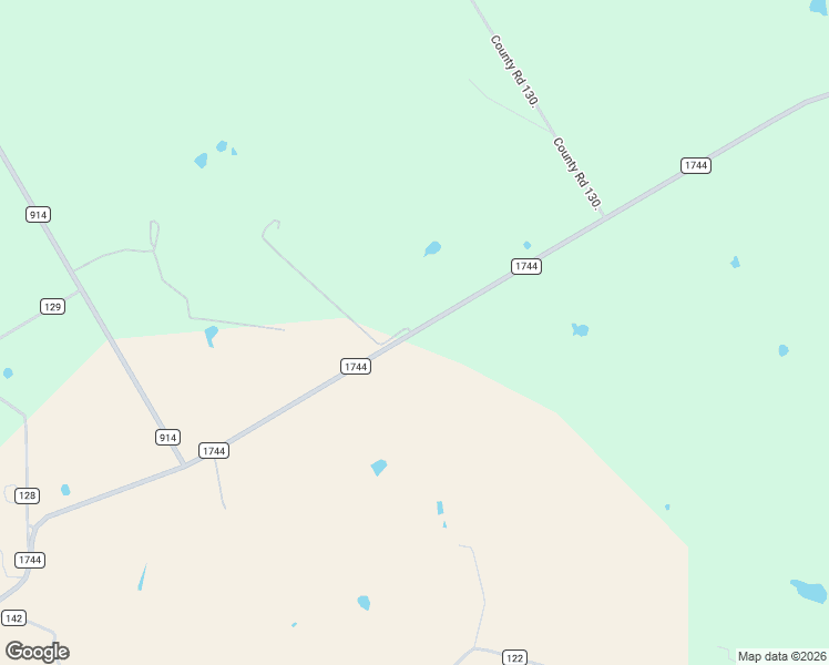 map of restaurants, bars, coffee shops, grocery stores, and more near 1601 Farm to Market 1744 in Hico