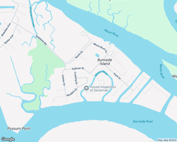 map of restaurants, bars, coffee shops, grocery stores, and more near 328 Sullivan Street in Savannah