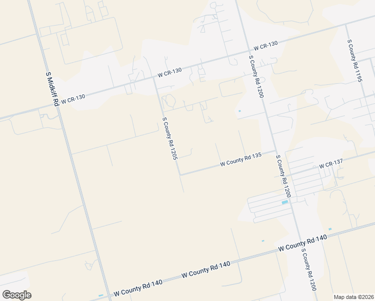 map of restaurants, bars, coffee shops, grocery stores, and more near 4609 South County Road 1205 in Midland