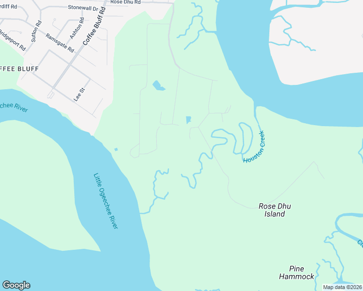 map of restaurants, bars, coffee shops, grocery stores, and more near 637 Rose Dhu Road in Savannah