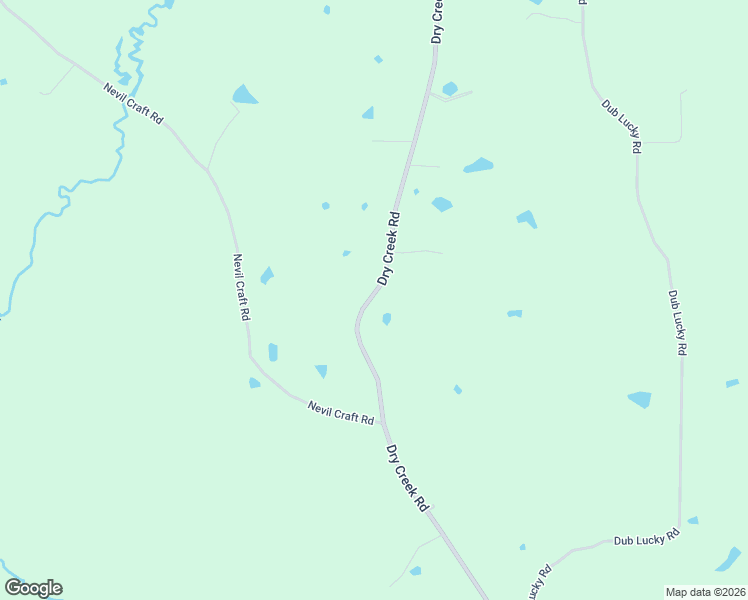 map of restaurants, bars, coffee shops, grocery stores, and more near 1056 Dry Creek Road in Mendenhall