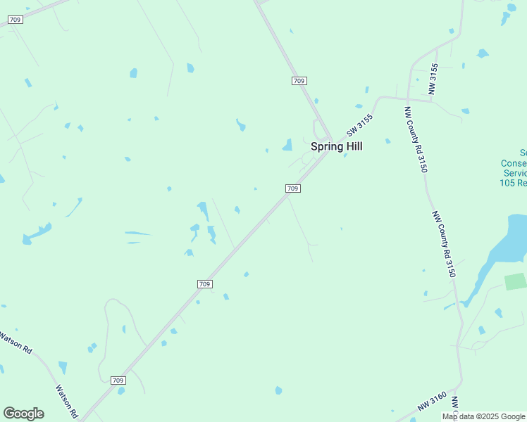 map of restaurants, bars, coffee shops, grocery stores, and more near 18341 Farm to Market 709 in Dawson