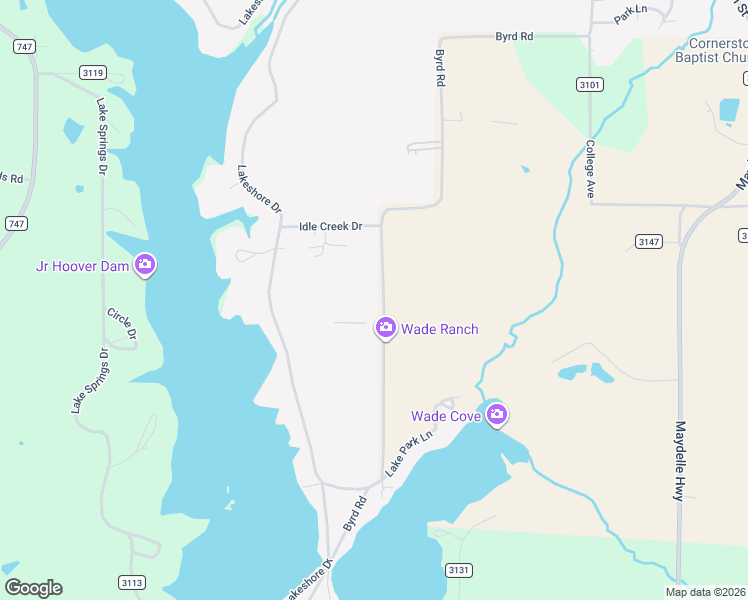 map of restaurants, bars, coffee shops, grocery stores, and more near 2139 Byrd Road in Jacksonville