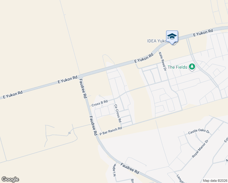 map of restaurants, bars, coffee shops, grocery stores, and more near 7016 Circle Cross Road in Odessa