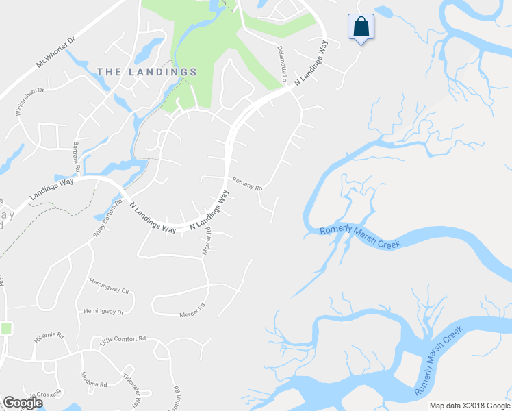 map of restaurants, bars, coffee shops, grocery stores, and more near 3 Mad Turkey Crossing in Savannah