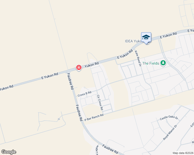 map of restaurants, bars, coffee shops, grocery stores, and more near 7043 King Ranch Road in Odessa