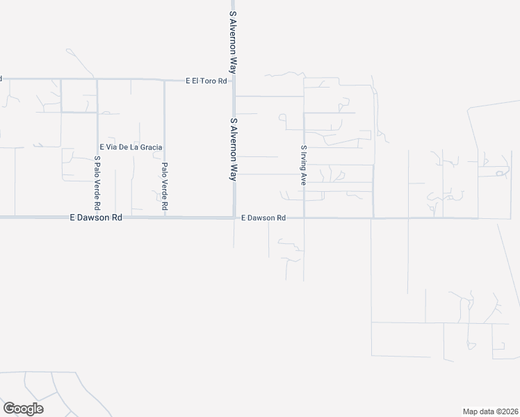 map of restaurants, bars, coffee shops, grocery stores, and more near 3985 East Dawson Road in Sahuarita