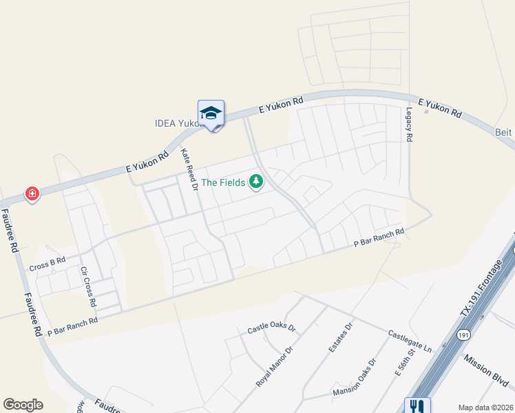 map of restaurants, bars, coffee shops, grocery stores, and more near Cross B Road in Gardendale