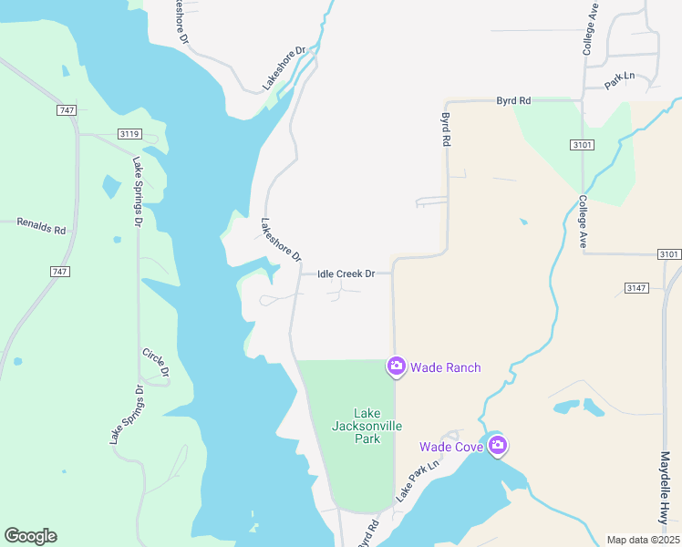 map of restaurants, bars, coffee shops, grocery stores, and more near 1055 Idle Creek Drive in Jacksonville