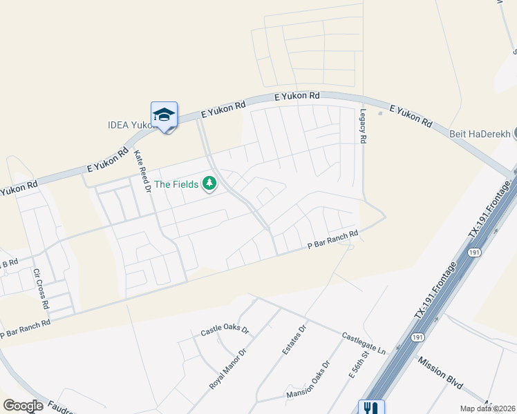 map of restaurants, bars, coffee shops, grocery stores, and more near Aaron Parker Road in Gardendale