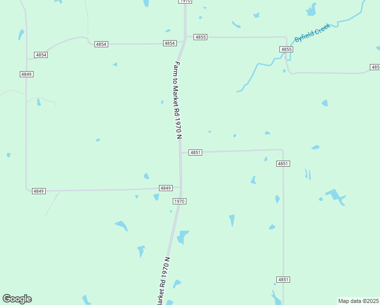 map of restaurants, bars, coffee shops, grocery stores, and more near Farm to Market Road 1970 in Timpson