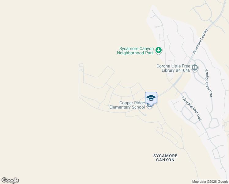 map of restaurants, bars, coffee shops, grocery stores, and more near 8705 East Creamy Cliffrose Trail in Vail