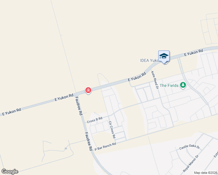 map of restaurants, bars, coffee shops, grocery stores, and more near 7021 Hat A Ranch Rd. in Odessa