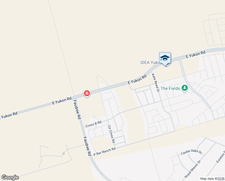 map of restaurants, bars, coffee shops, grocery stores, and more near 7021 Hat A Ranch Rd. in Odessa