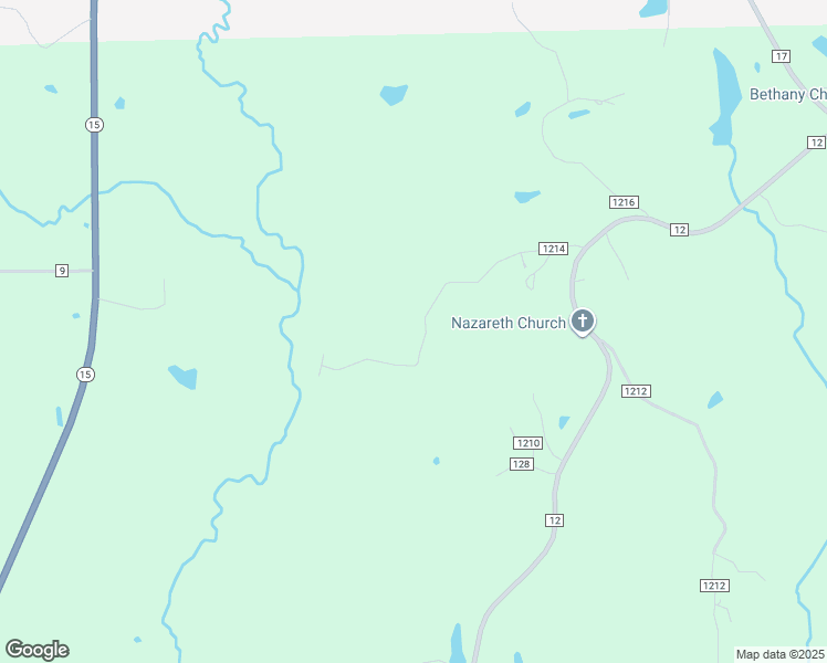 map of restaurants, bars, coffee shops, grocery stores, and more near 98 County Road 1214 in Bay Springs