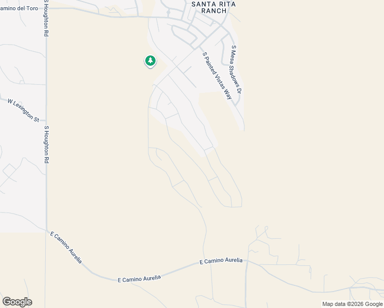 map of restaurants, bars, coffee shops, grocery stores, and more near 17507 South Ironwood Bend Drive in Vail