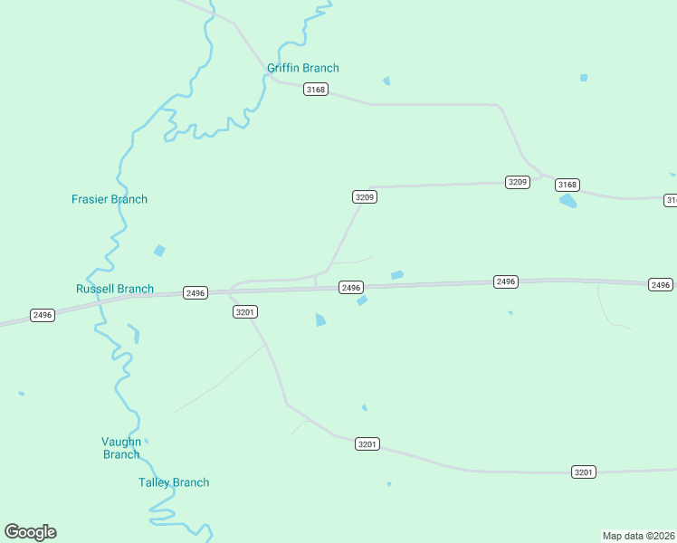 map of restaurants, bars, coffee shops, grocery stores, and more near Farm to Market 2496 in Mount Enterprise
