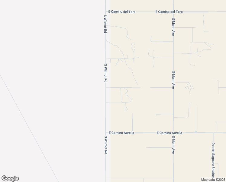 map of restaurants, bars, coffee shops, grocery stores, and more near 17447 South Wilmot Road in Sahuarita