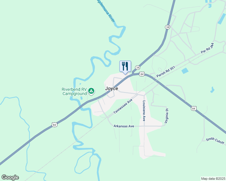 map of restaurants, bars, coffee shops, grocery stores, and more near in Joyce