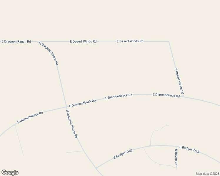 map of restaurants, bars, coffee shops, grocery stores, and more near East Diamondback Road in Saint David