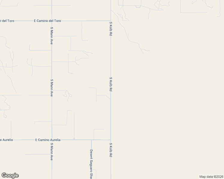 map of restaurants, bars, coffee shops, grocery stores, and more near 17400 South Kolb Road in Sahuarita