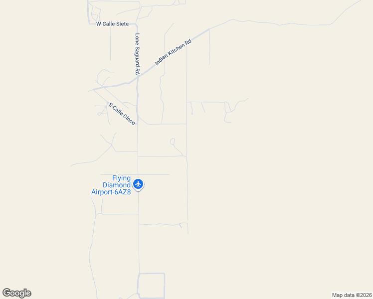 map of restaurants, bars, coffee shops, grocery stores, and more near 16523-16627 South Wright Brothers Way in Sahuarita