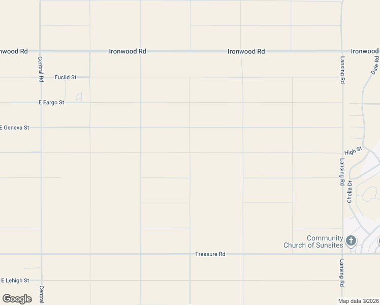 map of restaurants, bars, coffee shops, grocery stores, and more near Sidney Road in Cochise County