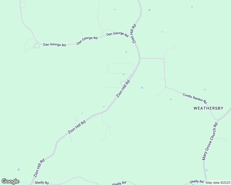 map of restaurants, bars, coffee shops, grocery stores, and more near 589 Zion Hill Road in Mendenhall
