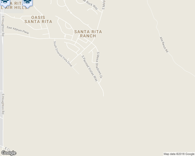 map of restaurants, bars, coffee shops, grocery stores, and more near 17245 South Painted Vistas Way in Vail