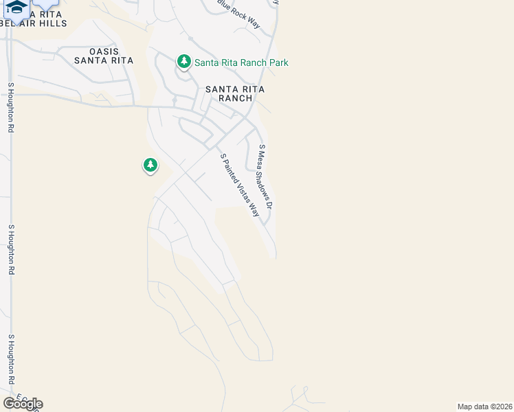 map of restaurants, bars, coffee shops, grocery stores, and more near 17245 South Painted Vistas Way in Vail