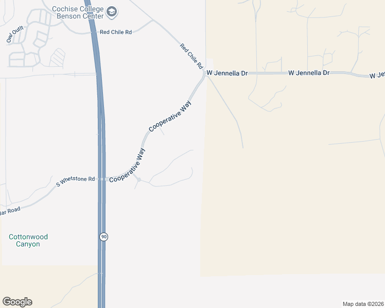 map of restaurants, bars, coffee shops, grocery stores, and more near 1541 Cottonwood Bluffs Drive in Benson