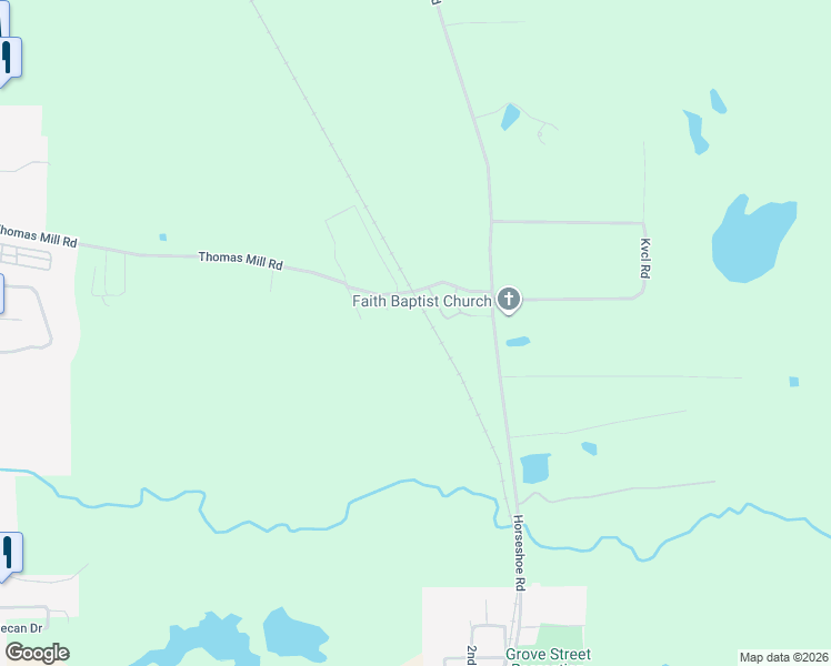 map of restaurants, bars, coffee shops, grocery stores, and more near in Winnfield