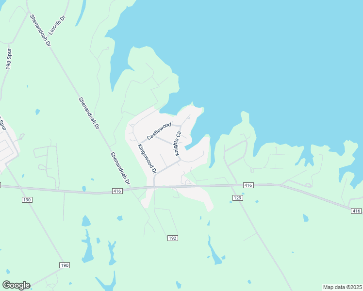 map of restaurants, bars, coffee shops, grocery stores, and more near 222 Knights Circle in Streetman