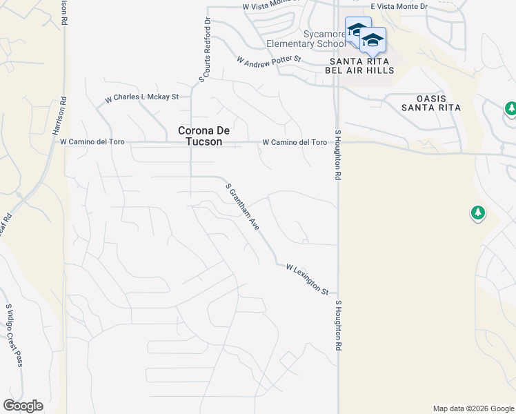 map of restaurants, bars, coffee shops, grocery stores, and more near 237 West Aberdeen Street in Corona de Tucson