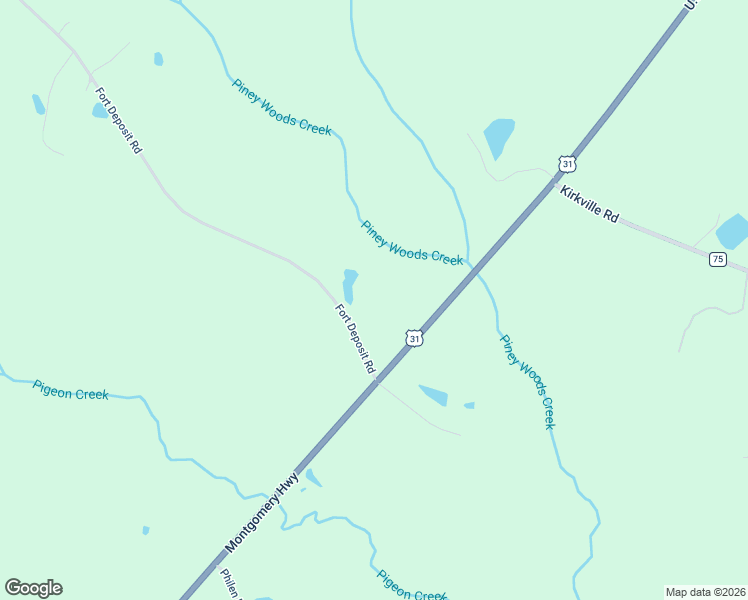 map of restaurants, bars, coffee shops, grocery stores, and more near 144 Fort Deposit Road in Fort Deposit