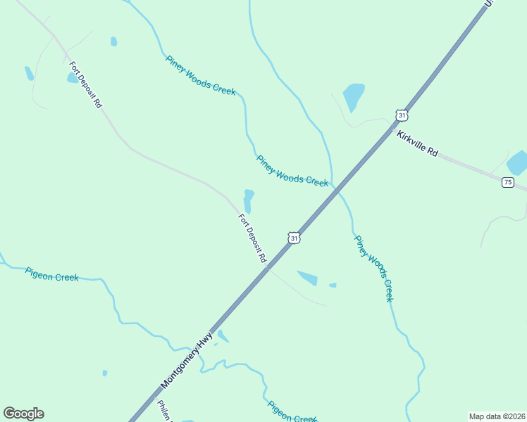 map of restaurants, bars, coffee shops, grocery stores, and more near 144 Fort Deposit Road in Fort Deposit