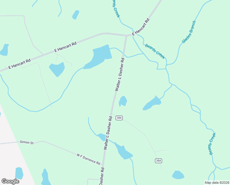 map of restaurants, bars, coffee shops, grocery stores, and more near 758 Walter L Dasher Road in Glennville