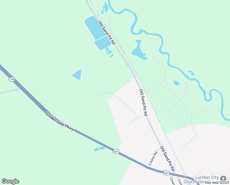 map of restaurants, bars, coffee shops, grocery stores, and more near 54 Hilltop Drive in Lumber City