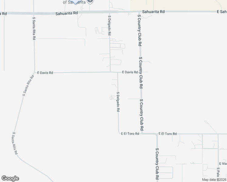 map of restaurants, bars, coffee shops, grocery stores, and more near 16597 South Delgado Road in Sahuarita