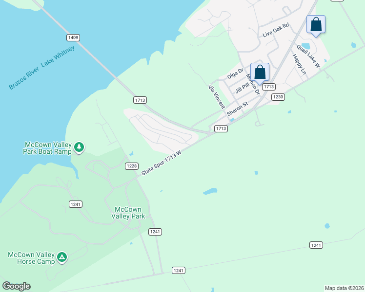 map of restaurants, bars, coffee shops, grocery stores, and more near 108 Big Bend Drive in Whitney