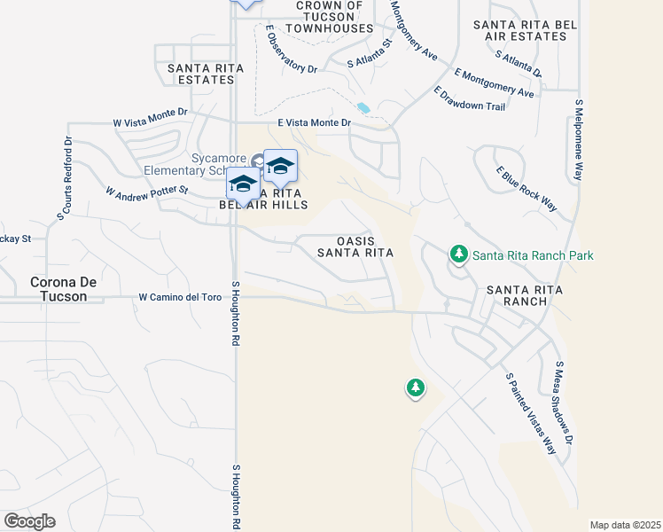 map of restaurants, bars, coffee shops, grocery stores, and more near 217 East Forrest Feezor Street in Vail
