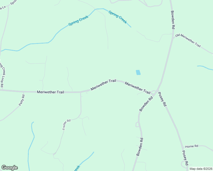 map of restaurants, bars, coffee shops, grocery stores, and more near 6065 Meriwether Trail in Honoraville