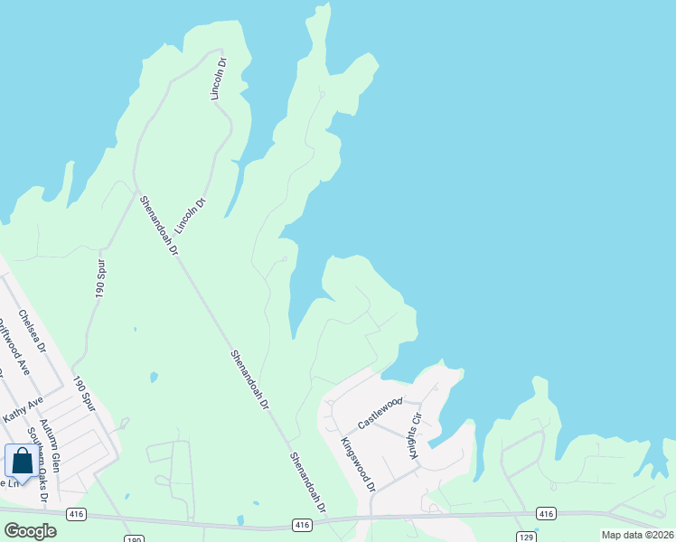 map of restaurants, bars, coffee shops, grocery stores, and more near 183 Bull Run Drive in Streetman