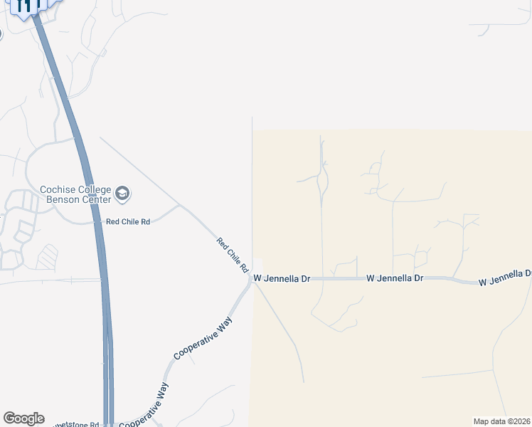 map of restaurants, bars, coffee shops, grocery stores, and more near 1035 South Quail Ridge in Benson