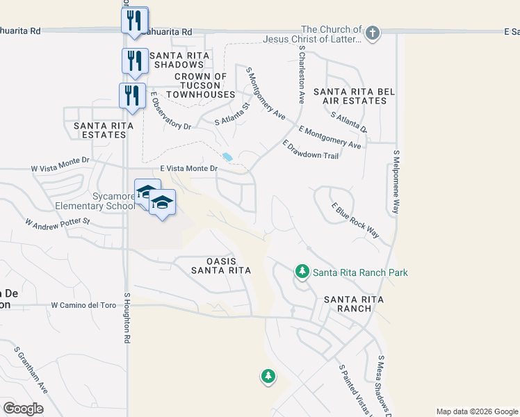map of restaurants, bars, coffee shops, grocery stores, and more near 513 South Stone Bench Road in Vail