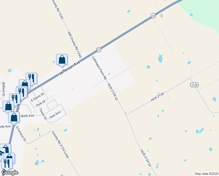 map of restaurants, bars, coffee shops, grocery stores, and more near 100 Joyce Street in Whitney