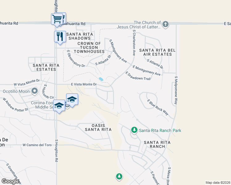 map of restaurants, bars, coffee shops, grocery stores, and more near 473 South Stone Bench Road in Vail