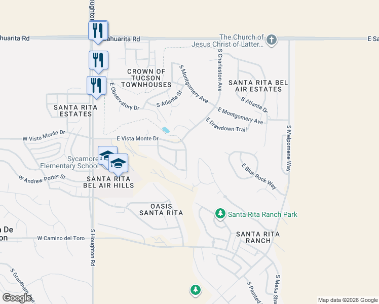 map of restaurants, bars, coffee shops, grocery stores, and more near 457 South Stone Bench Road in Vail